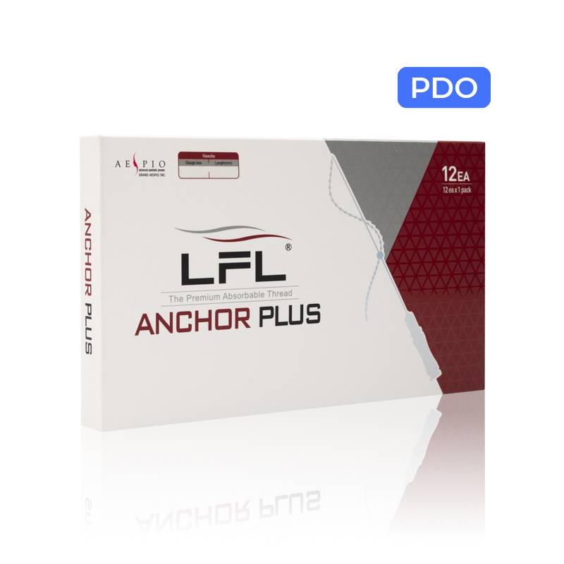 Мезонити Anchor PLUS с двумя последовательными с зубцами на канюле PDO 18G x 100 мм (12 шт.) 